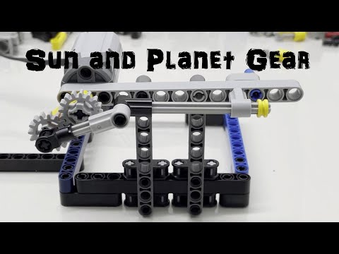 Sun and Planet Gear | Lego Technic | Satisfactory Mechanical Principles