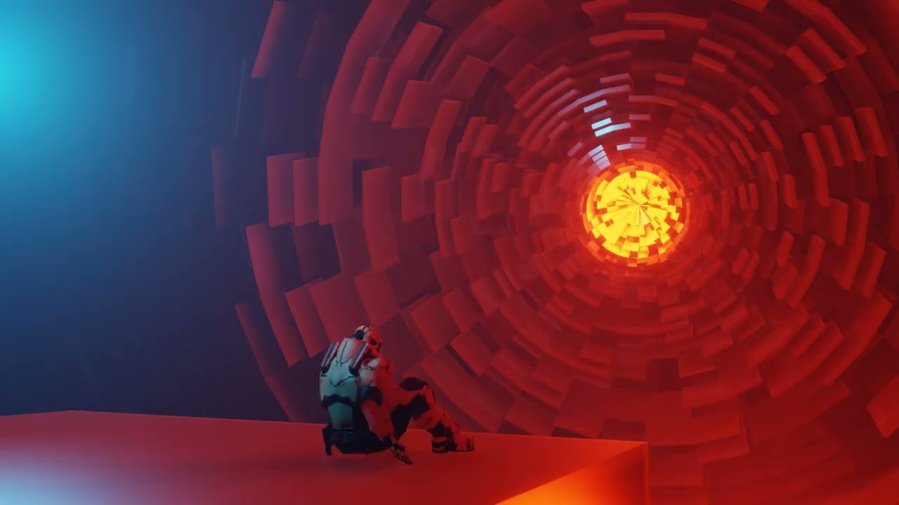 Exterior Sci-Fi Environment Animation 3D Model