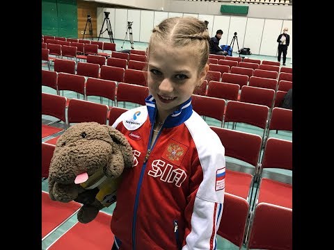 Alexandra Trusova /  ISU Junior Grand Prix Final Nagoya 2017 SP presentation
