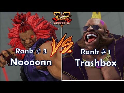 SFV AE S4 ◆ naooonn (Akuma) vs WE-R1-trashbox (Birdie) Ranked match