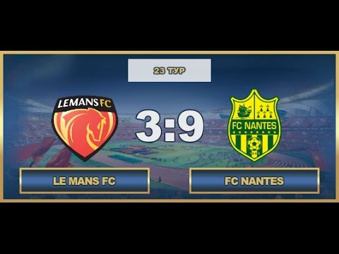 AFL. France. Ligue 1. Tour 23. Le Mans FC - FC Nantes