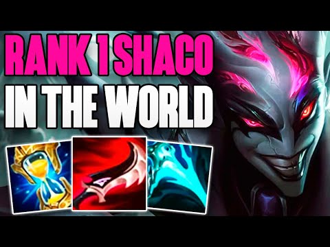 PERFECT JUNGLE GAMEPLAY BY THE BEST SHACO IN THE WORLD! | CHALLENGER SHACO JUNGLE | Patch 12.17