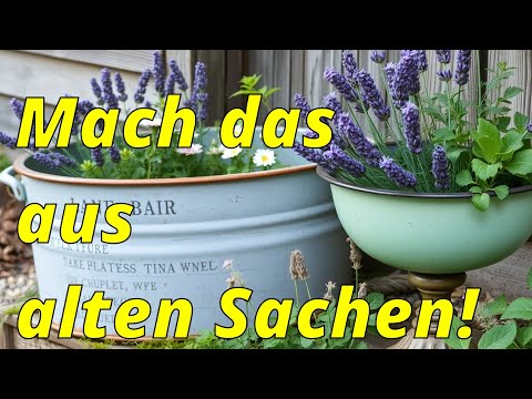 Vintage Ideen für deinen Garten, die sofort Charme versprühen