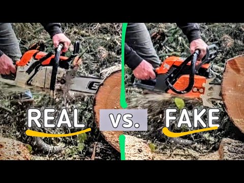 Neo-tec 872i Amazon Clone Chainsaw vs The REAL Thing! Stihl 038 MAGNUM II