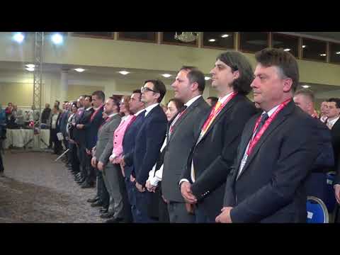 RAW Video: SDSM Convention on Presidential Candidate Stevo Pendarovski