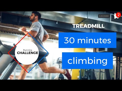 30 minutes treadmill interval (HIIT workout)