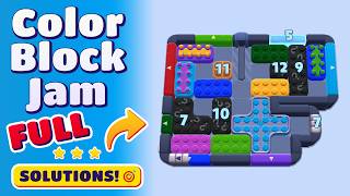 Color Block Jam Level 1387 Walkthrough (1388, 1389, 1390 & 1391) | VERY HARD Level Guide & Tips! 🏆