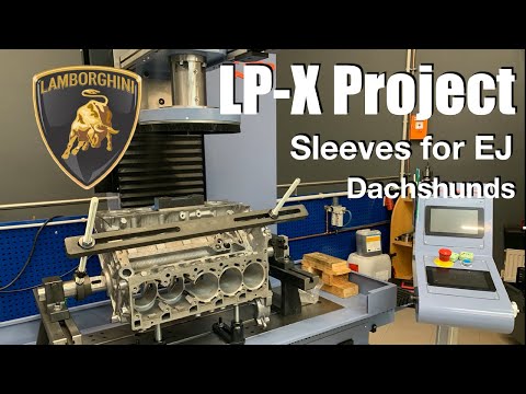 Philipp Kaess Lamborghini Project l EJ25 Sleeving l CNC l Dachshund Party l Vlog l Subi-Performance