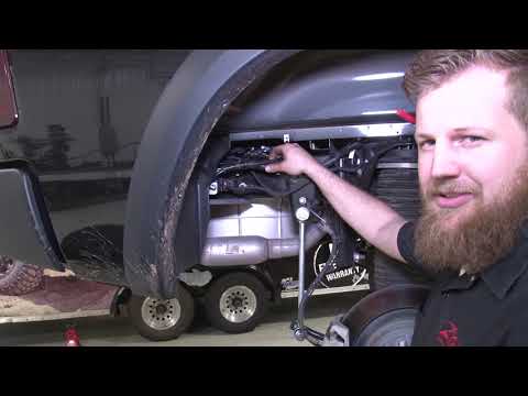 Dodge Ram 1500 Air Ride Suspension Lift Kit 2013-2016, Air bag and line instructions.