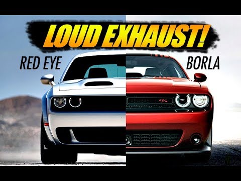 Redeye & RT w/ Borla Atak EXHAUST!!!