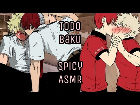 Todoroki's jealousy || TodoBaku spicy ASMR || by Spicy Ray ( use headphones )