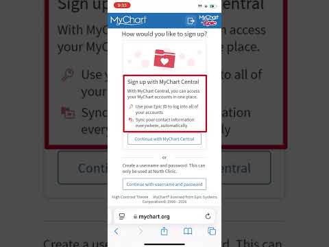 Sign Up For Mychart