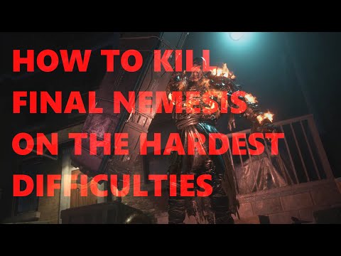 Resident Evil 3 - The Easy way to Kill Nemesis Stage 3 (Nightmare/Inferno Difficulty)