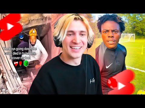 xQc пристрастился к YouTube Shorts (не может перестать смотреть)