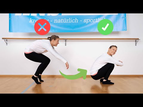 LEARN TO DO A DEEP SQUAT - This exercise will definitely help you succeed!