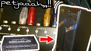 Download lagu Pasang parametrik mobil ke speaker aktif rumahan || preamp skeleton mp3