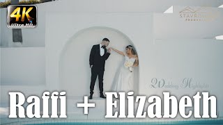 Raffi + Elizabeth&#39;s Wedding 4K UHD Highlights at Ritz Celebration and st Leon Church
