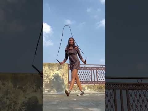 Can I try with heels ? #jumprope #fitness #shufflingdance