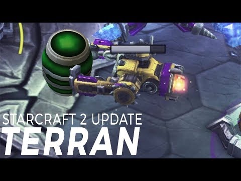 Starcraft 2 Patch 2017 - Terran Overview - MULES MINE GAS?!