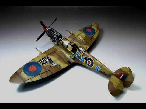 Spitfire Mk.IXc Eduard 1:48 Stanisław Skalski Step by Step