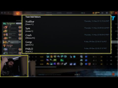 Gorgc announces New Team Bald Reborn roster for WEU Tour 3 DPC Open Qualifiers