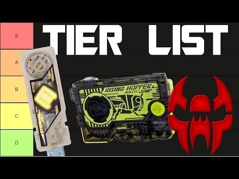 Ranking EVERY Kamen Rider Gimmick Collectible