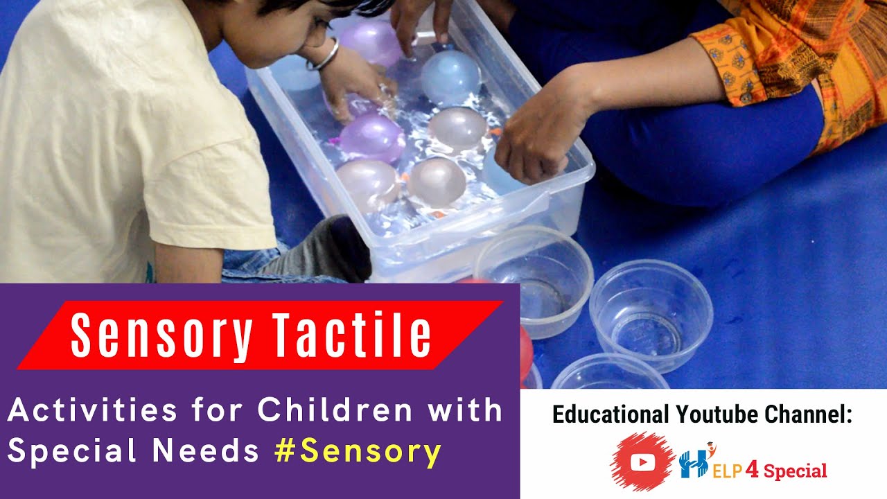 Sensory Tactile Activity, Autism (@Help 4 Special )
