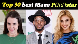 Top 30 best Opponents Actresses of Maze | Top 30 Actress who worked with maze