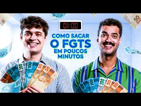 Como SACAR o FGTS pelo Aplicativo em minutos (atualizado 2026)