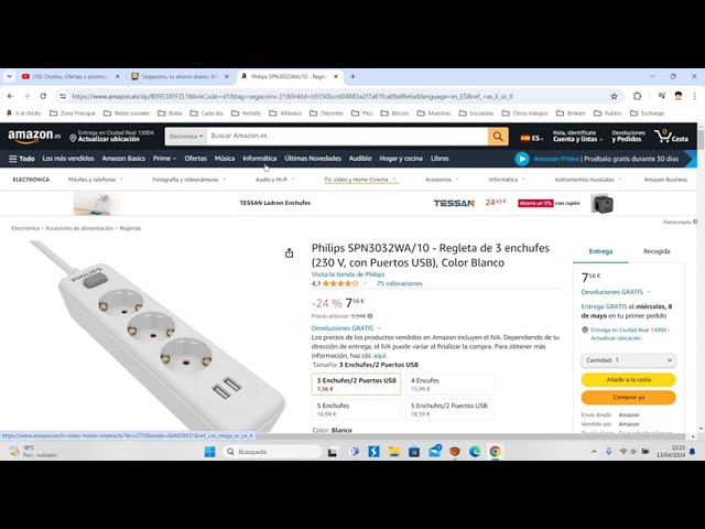 Vídeo relacionado con Philips Regletas CHP2164W - Regleta de 6 Enchufes, Cable de 1.5 Metros, Interruptor Principal, Cierre de Seguridad Automático, Indicador LED de Alimentación - Color Blanco