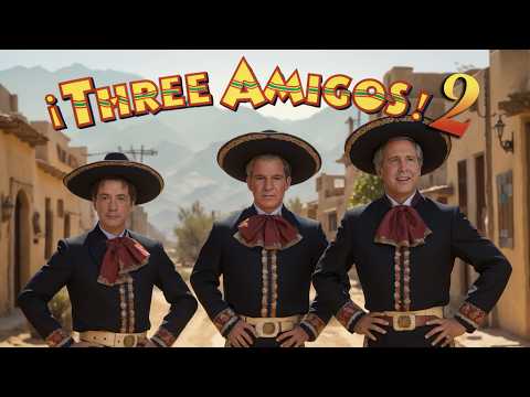 THE THREE AMIGOS: RIDE AGAIN (2025) Official Trailer | Steve Martin, Martin Short, Chevy Chase, (AI)
