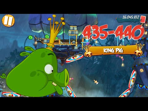 PIG CITY HAM FRANCISCO - ANGRY BIRDS 2 PC LEVEL 435-440 BOSSLEVEL KING PIG