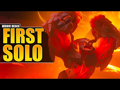 My First Solo Heroic Blaze Escalation in Dauntless - Discipline Sword