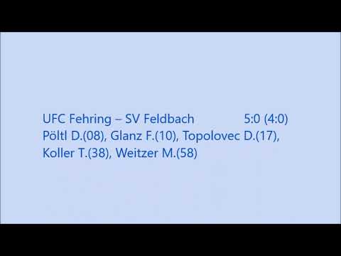 UFC Fehring – SV Feldbach   5:0 (4:0)