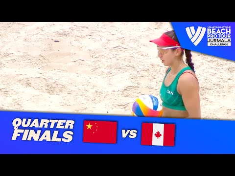 J. Dong/Wang vs. Melissa/Brandie - Quarter Finals Highlights Jurmala 2023 #BeachProTour