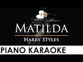 Harry Styles - Matilda - Piano Karaoke Instrumental Cover with Lyrics