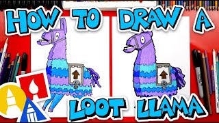 How To Draw Fortnite Llama Easy à¤® à¤« à¤¤ à¤'à¤¨à¤² à¤‡à¤¨ - how to draw the loot llama from fortnite