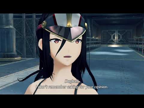 Xenoblade Chronicles 2 Swimsuit Edition Cutscene 022 - Lady Mòrag and Dughall