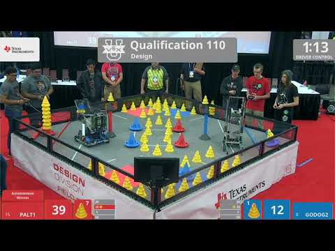 2018 VEXU Design Q110 - PALT1 vs GODOG2 - 90 to 63