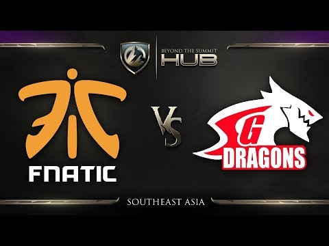 Fnatic vs Sterling Global Dragons - TI8 SEA Regional Qualifiers: Group Stage
