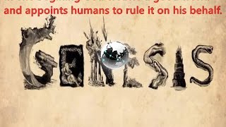 Genesis God Creates A Good World And Appoints Humans To Rule On His Behalf