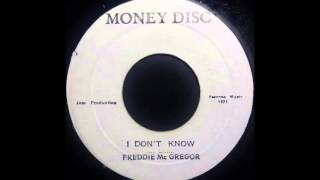 FREDDIE McGREGOR - I Don't Know [1976]