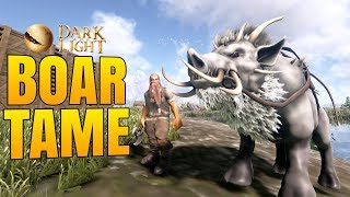 ALBINO BOAR TAMING! - Dark and Light Gameplay #8