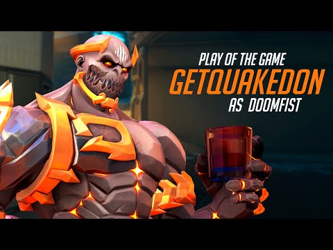 WHAT CARRY DOOMFIST LOOKS LIKE IN OW 2 - GETQUAKEDON! POTG! [ OVERWATCH 2 SEASON 3 TOP 500 ]