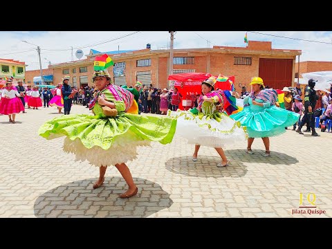 LOS MINEROS en la entrada FOLKLORICA de la urbanización MARISCAL SANTA CRUZ, VIACHA