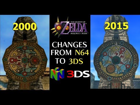 The Legend of Zelda: Majora's Mask: Changes from N64 to 3DS (Majora's Mask 20th Anniversary Special)