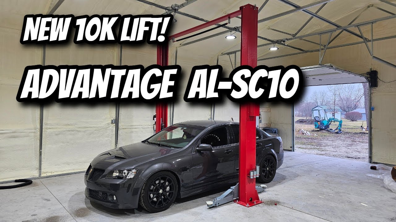 I Got A Two Post Lift - Advantage AL-SC10