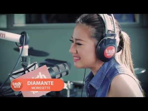 Morissette sings "Diamante" (LIVE) on Wish 107.5 Bus HD