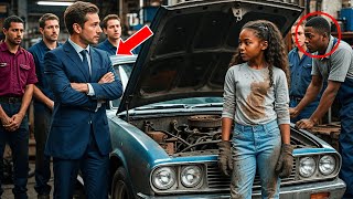 Boss Dares BLACK Daughter of a Mechanic to Fix an 'Impossible' Engine – Her Secret SHOCKS Everyone