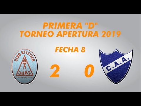 Primera "D" Apertura 2019 - Fecha 8 - Atlas 2 Argentino de Rosario 0 - Resumen